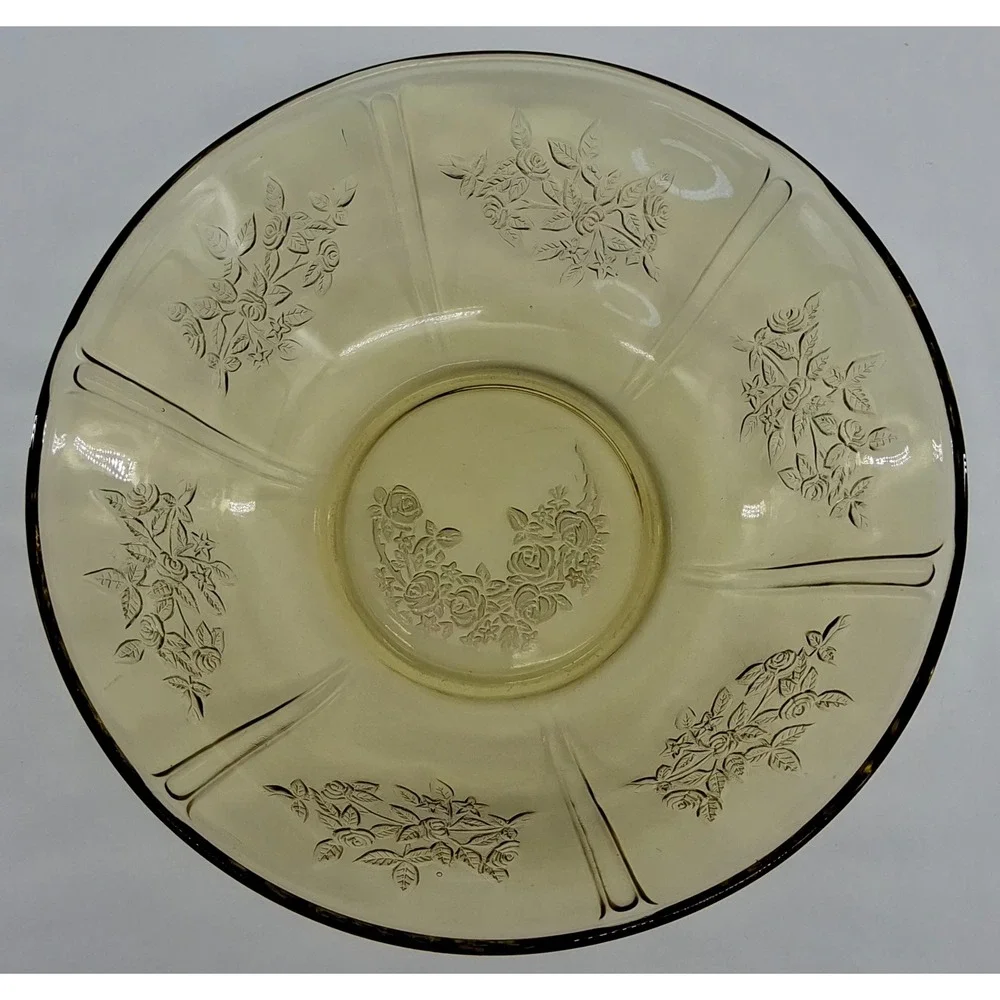 Vtg Federal Glass Depression Bowl 
